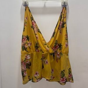 Women Yellow Top